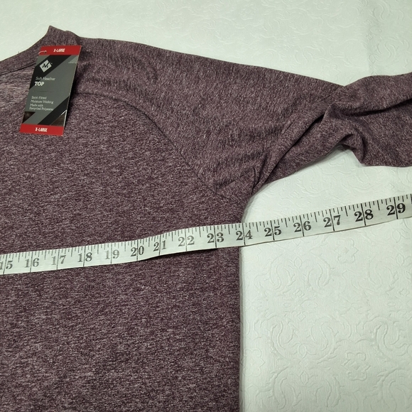 New Member's Mark Womens Soft Heather Top With Thumb Holes Size XL - Picture 6 of 10